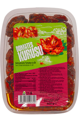 Dried Tomatos (Jar / Vaccum / Pet)