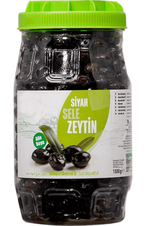 Green and Black Olives