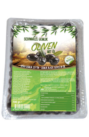 Green and Black Olives