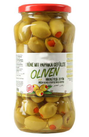 Green and Black Olives